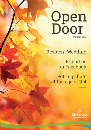 Front cover Open Door magazine Autumn 2019
